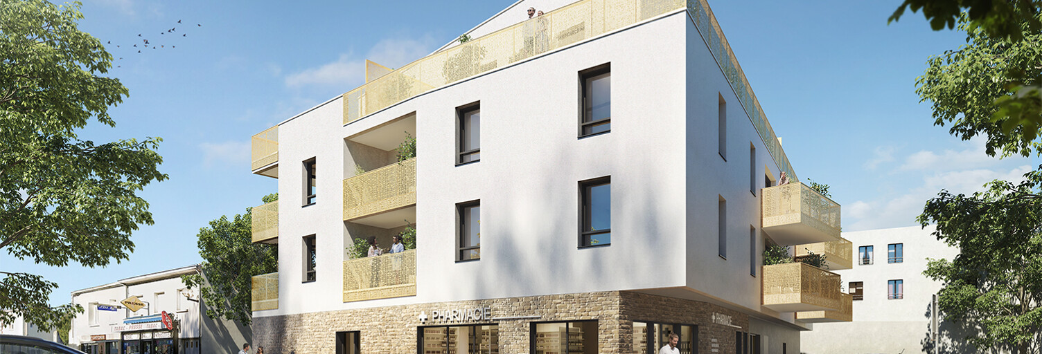 Appartement neuf T2, T3 Pièce 41 à 81 m² à vendre à Saint-Julien-de-Concelles (44450)