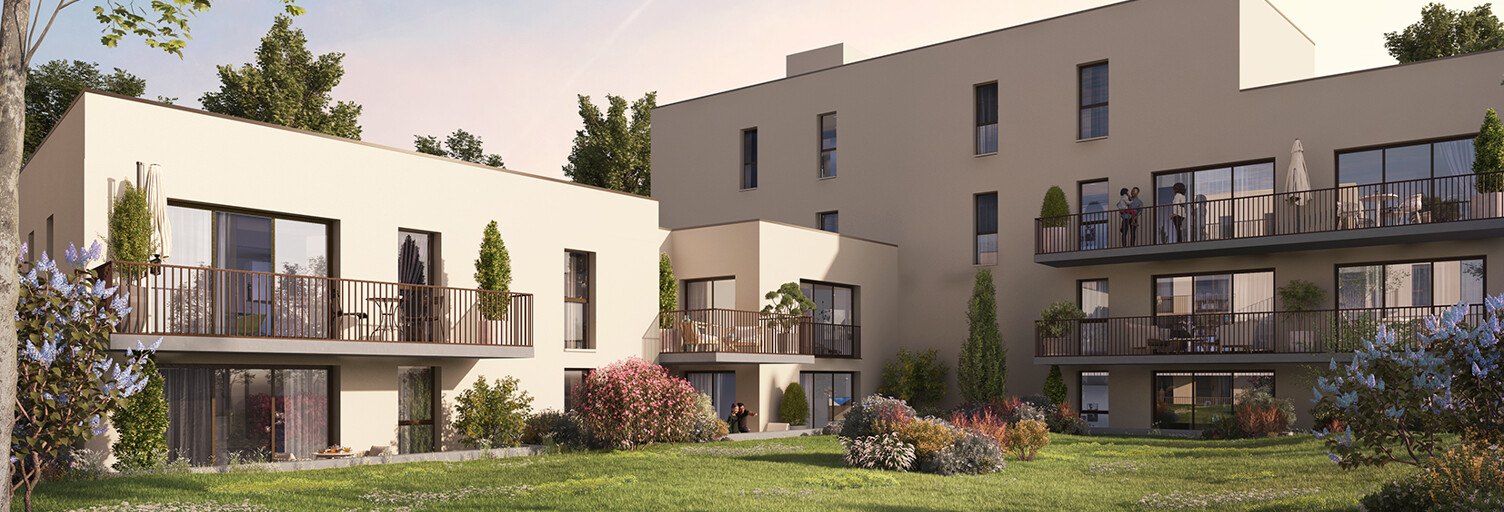 Appartement neuf T2, T3, T4 Pièce 46 à 95 m² à vendre à Vertou (44120)