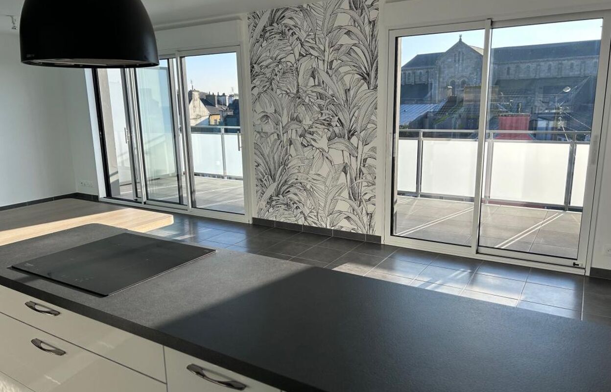 appartement 3 pièces 76 m2 à louer à Lannilis (29870)