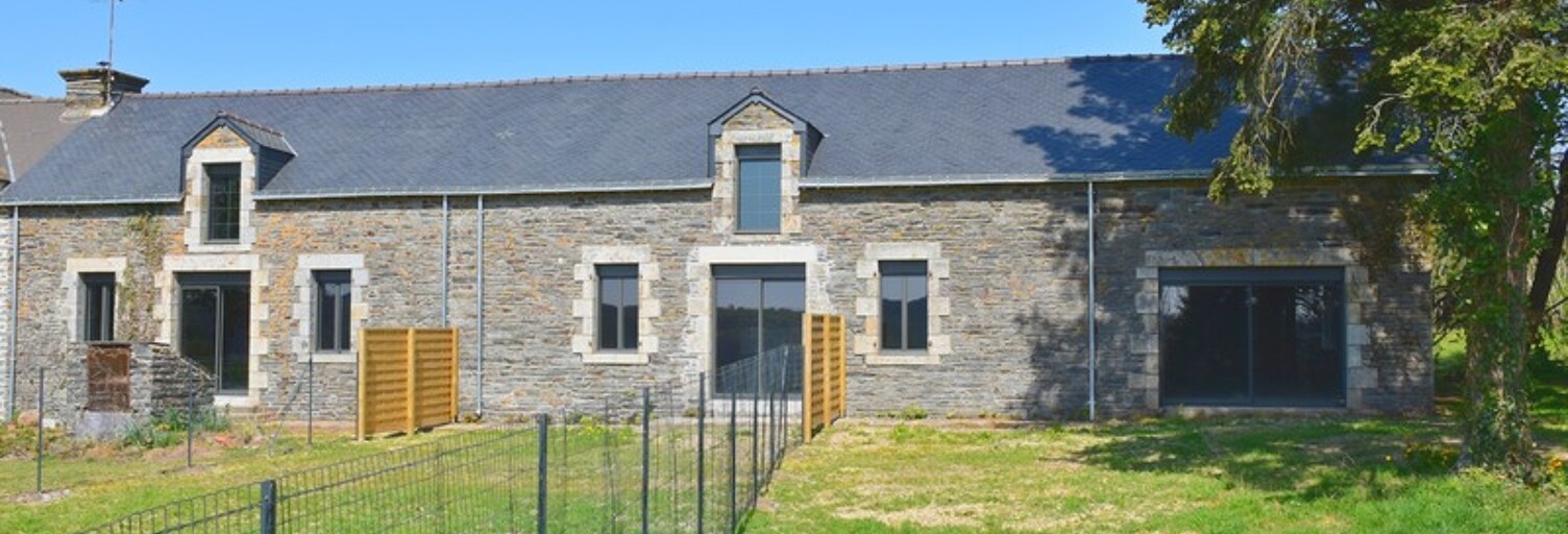 Maison 4 Pièces 124 m² à vendre à Saint-Martin-sur-Oust (56200)