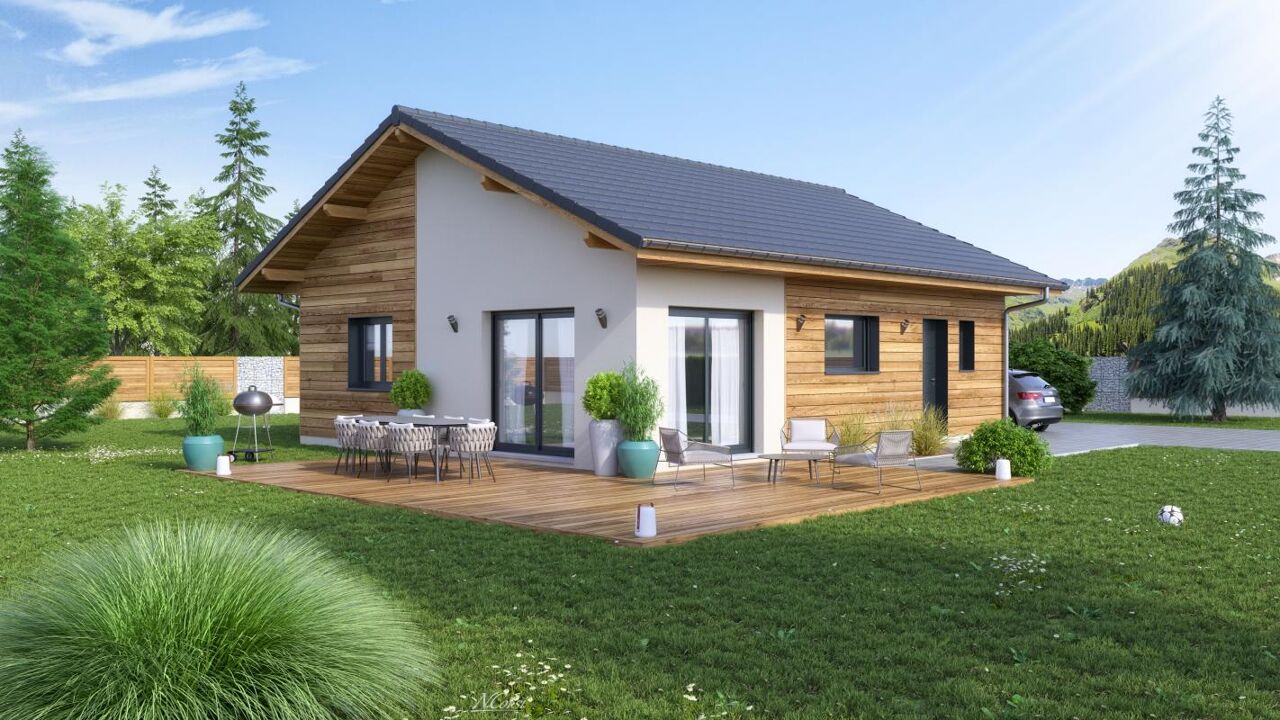 maison 80 m2 à construire à Magland (74300)