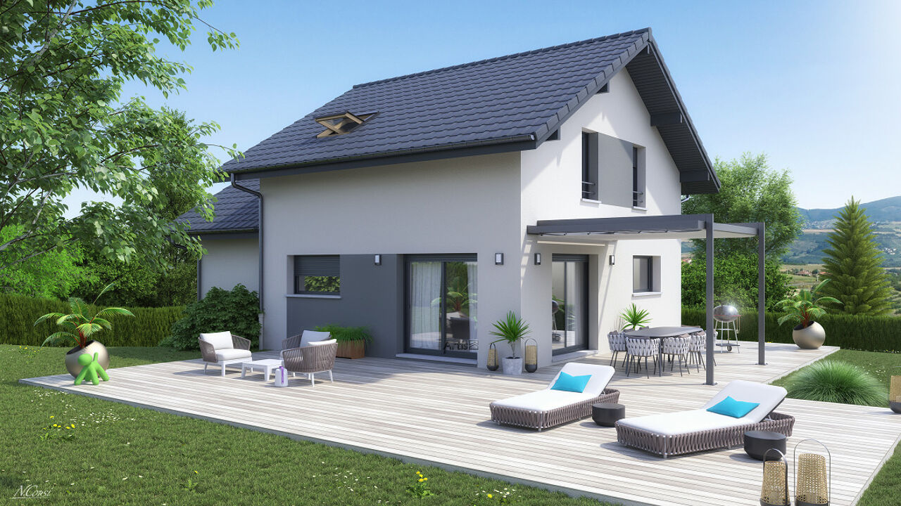 maison 121 m2 à construire à Larringes (74500)