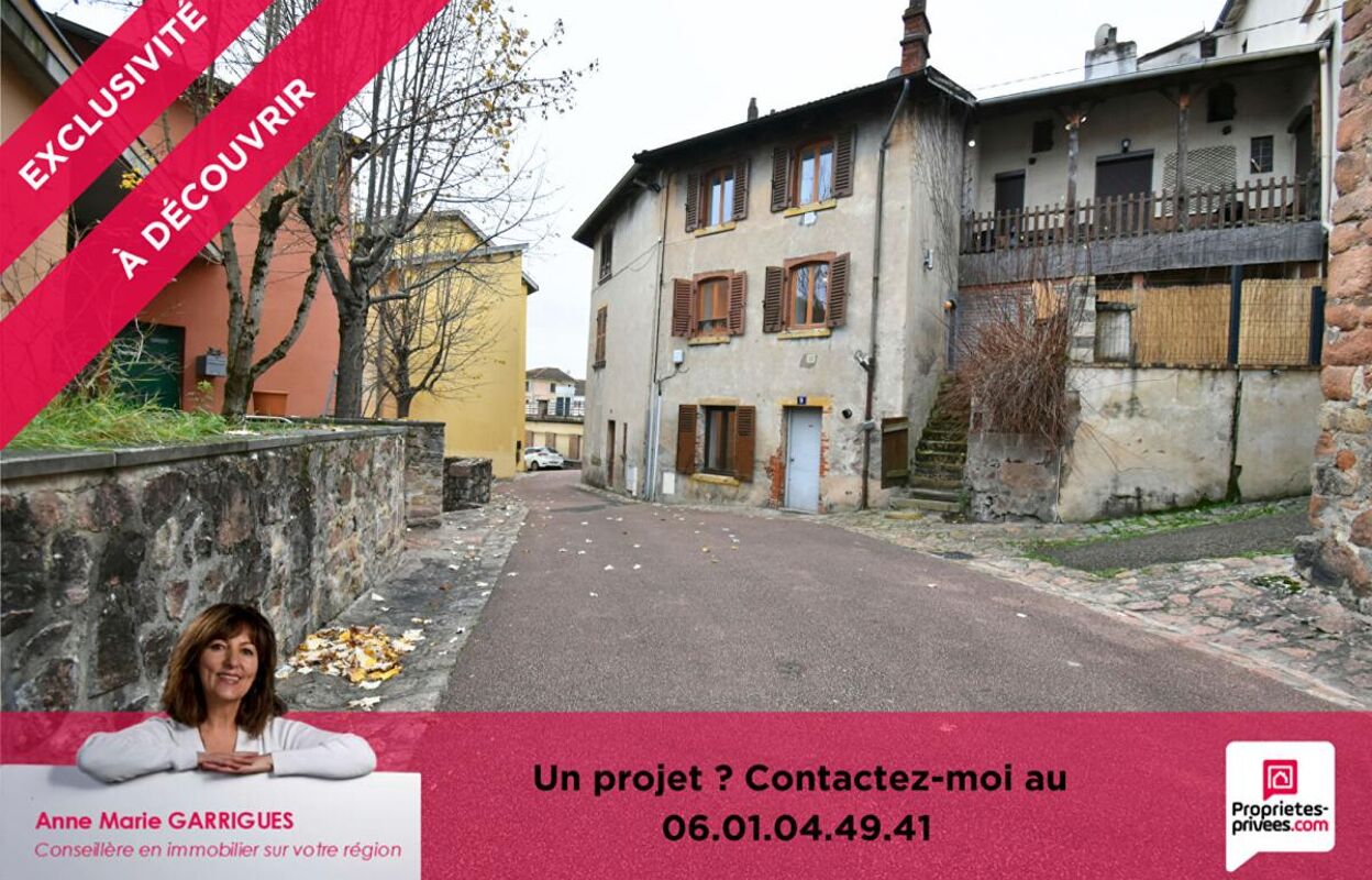 maison 3 pièces 98 m2 à vendre à Bourg-de-Thizy (69240)