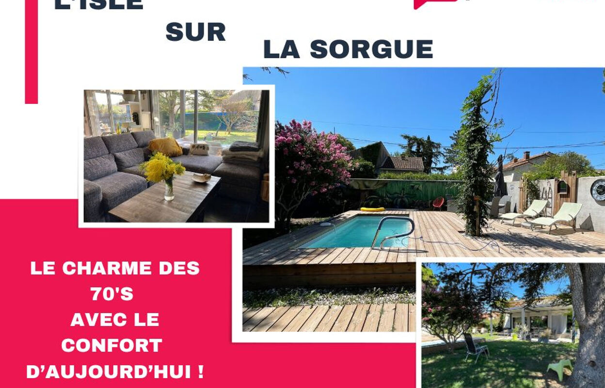 maison 6 pièces 180 m2 à vendre à L'Isle-sur-la-Sorgue (84800)