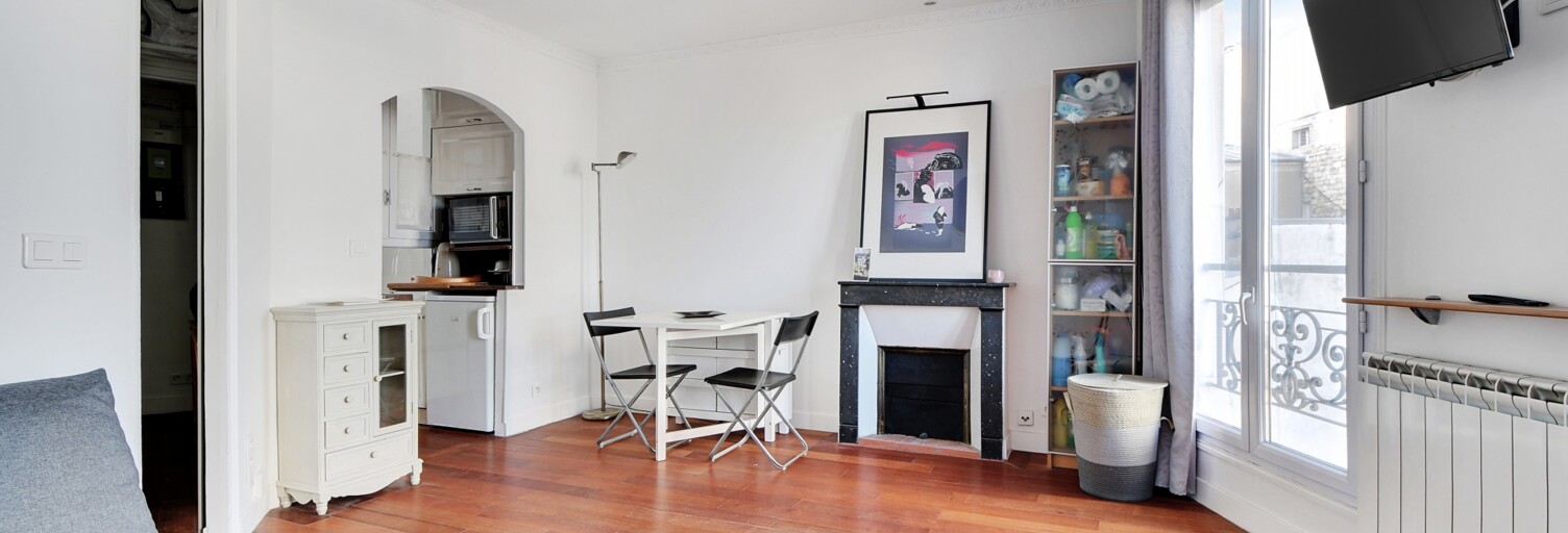 Appartement 2 Pièces 25 m² à vendre à Paris 18 (75018)