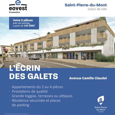 Appartement 2 pièces 158600 €