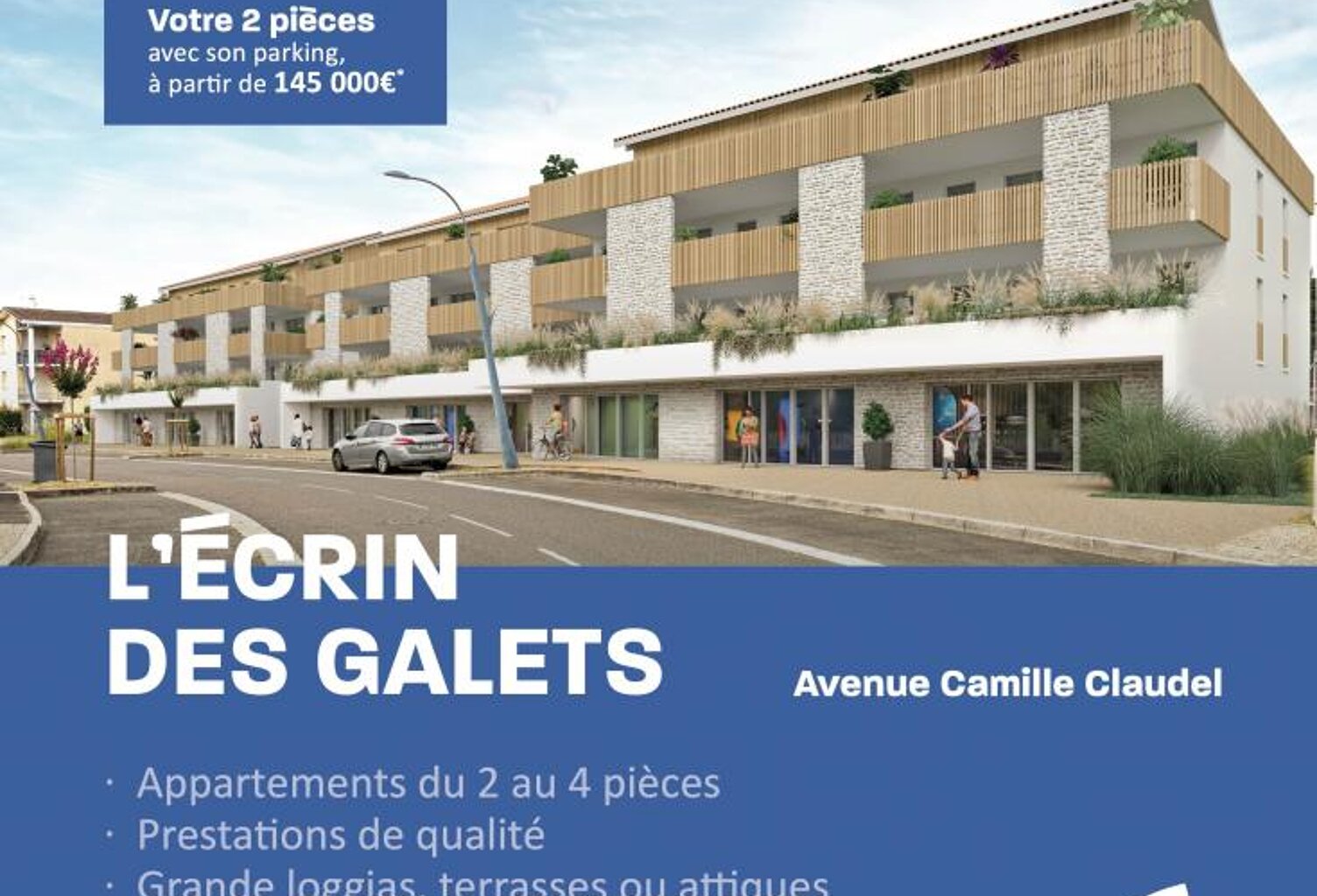Appartements neufs du T2 au T4 à partir de 145000€ — photo 1
