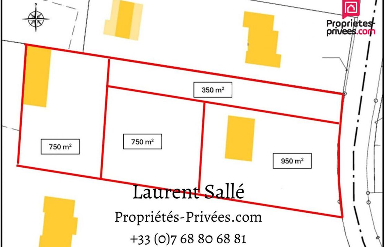 terrain  pièces 2783 m2 à vendre à Questembert (56230)