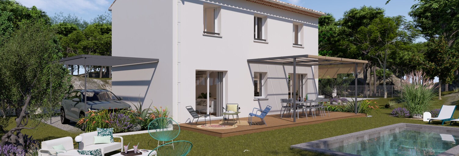 Maison 96 m² à construire Saint-Victor-des-Oules (30700)