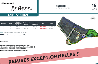 vente terrain 159 000 € à proximité de Perpignan (66)