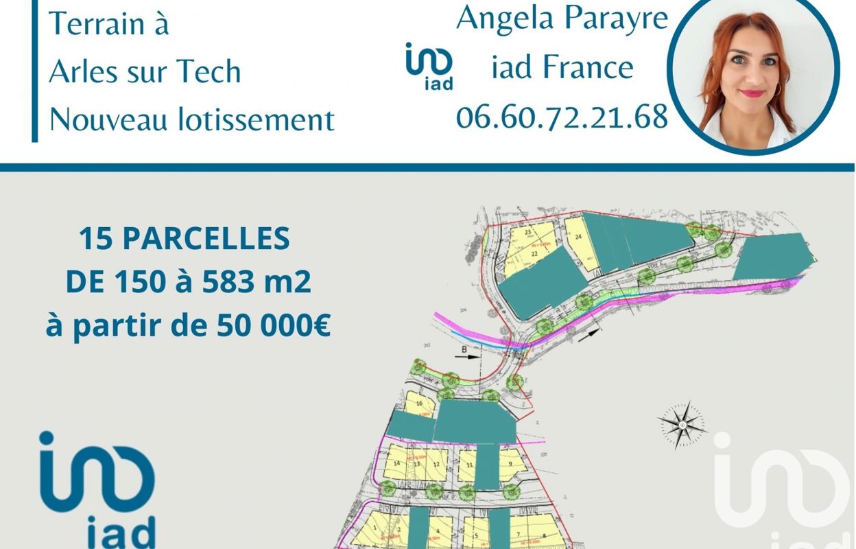 terrain  pièces 450 m2 à vendre à Arles-sur-Tech (66150)