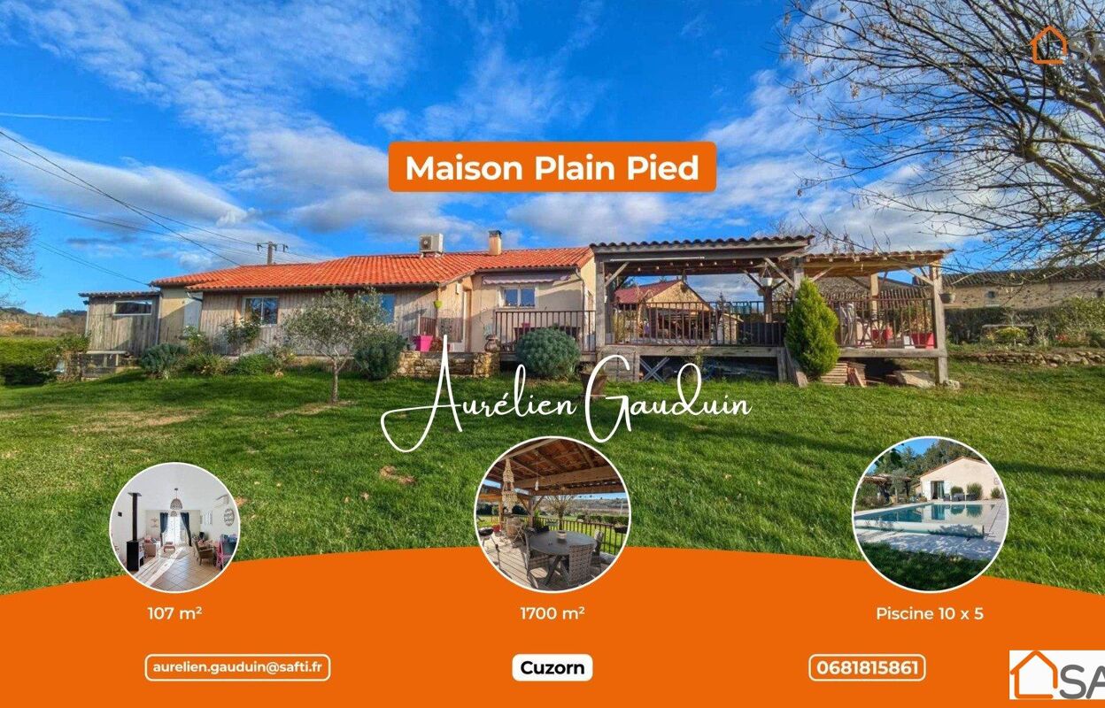 maison 5 pièces 107 m2 à vendre à Cuzorn (47500)