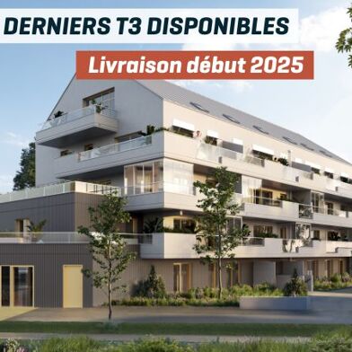 Programme neuf T2, T3 44 à 58 m²