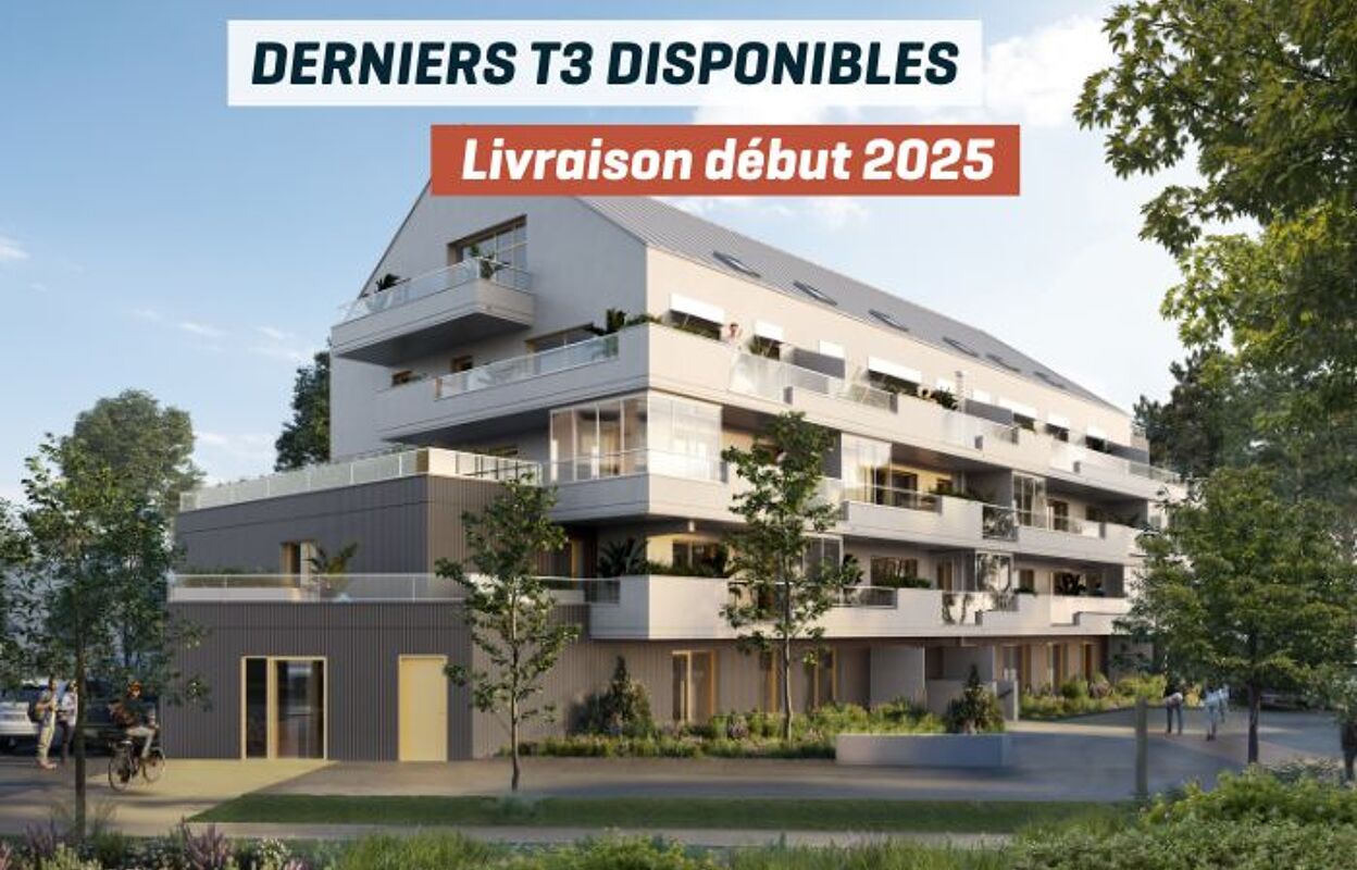 appartement neuf T2, T3 pièces 44 à 58 m2 à vendre à Saint-Malo (35400)