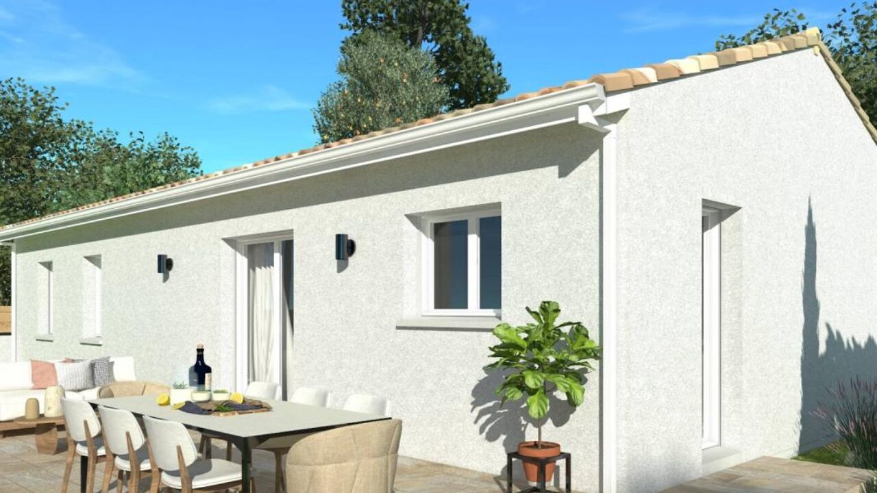 maison 90 m2 à construire à Martillac (33650)