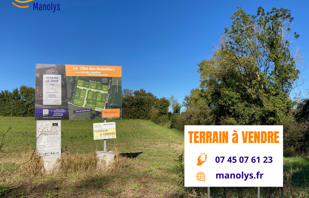 terrain  pièces 355 m2 à vendre à Clavette (17220)