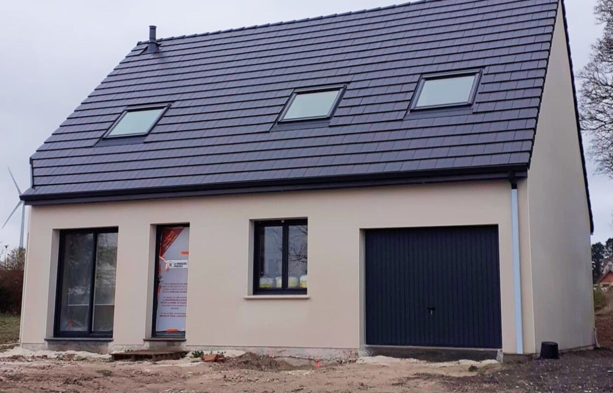 maison 107 m2 à construire à Luneray (76810)