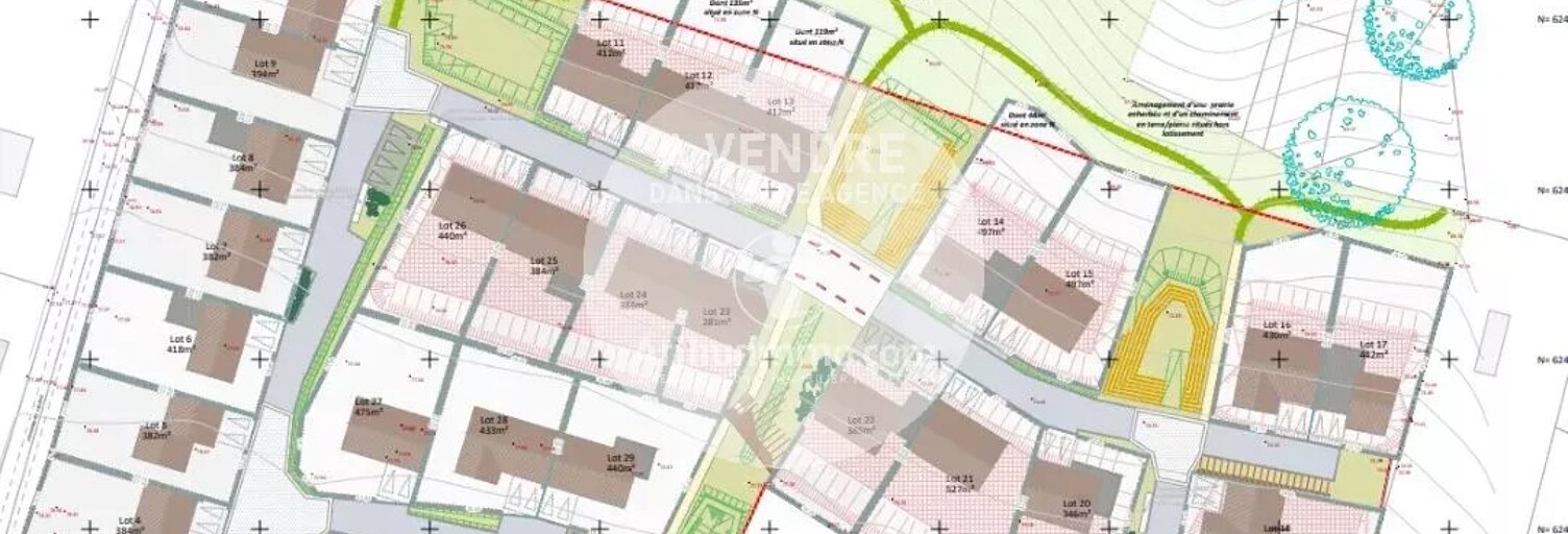 Terrain  466 m² à vendre à Montrevault-sur-Èvre (49270)