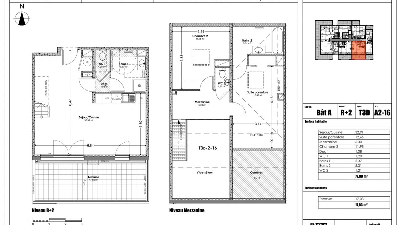 appartement 3 pièces 77 m2 à vendre à Propriano (20110)