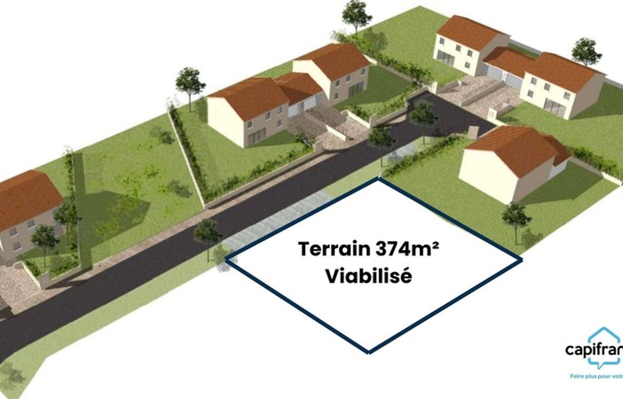 terrain  pièces 374 m2 à vendre à Mions (69780)