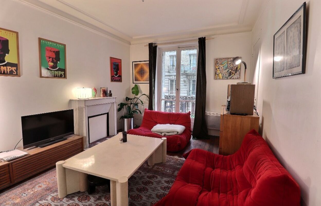 appartement 3 pièces 52 m2 à vendre à Paris 18 (75018)