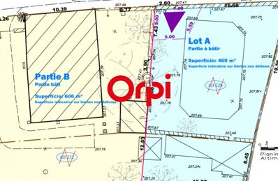 vente terrain 163 000 € à proximité de La Verpillière (38290)