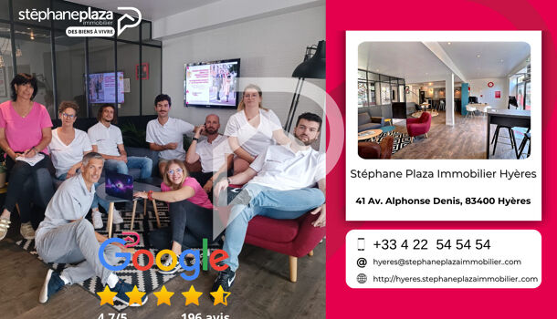 Villa / Maison 8 pièces  à vendre Hyères 83400