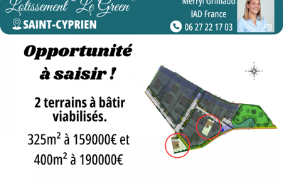 terrain  pièces 400 m2 à vendre à Saint-Cyprien (66750)