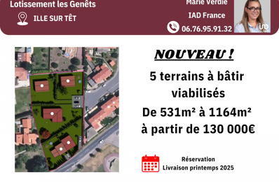 terrain  pièces 531 m2 à vendre à Ille-sur-Têt (66130)