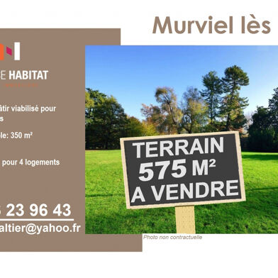 Terrain 575 m²