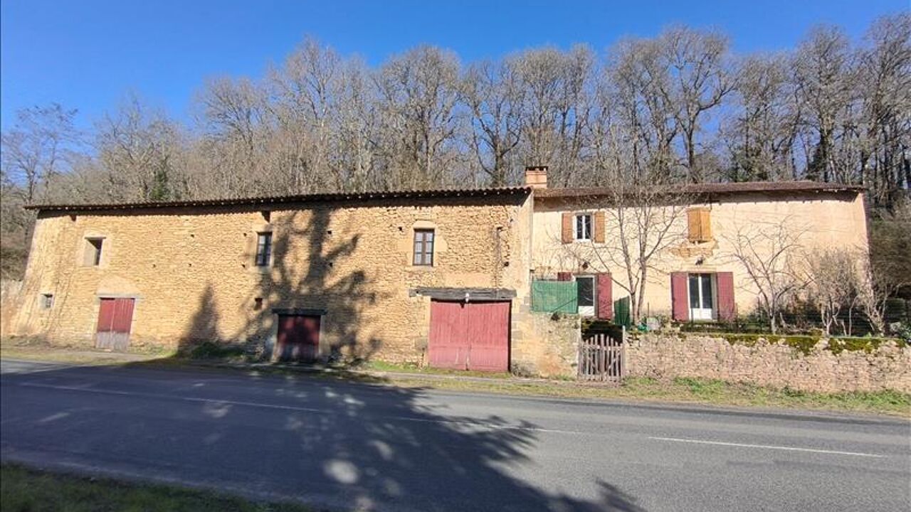 maison 7 pièces 124 m2 à vendre à Saint-Cernin-de-l'Herm (24550)