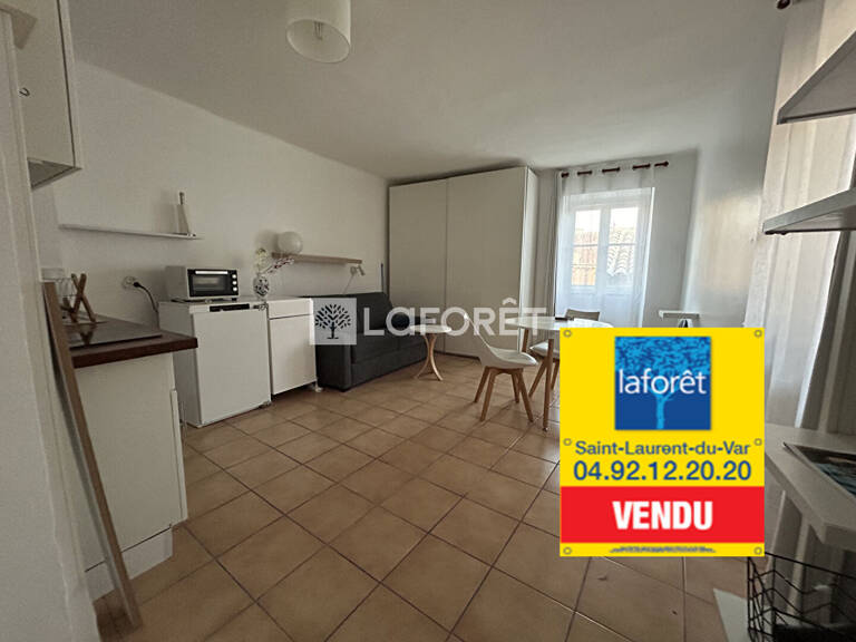 Appartement Saint Laurent Du Var 1 pièce(s) 20.5 m2 — photo 1