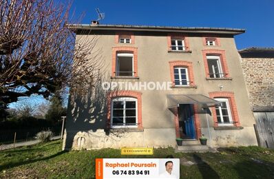 vente maison 138 000 € à proximité de Saint-Amand-Magnazeix (87290)