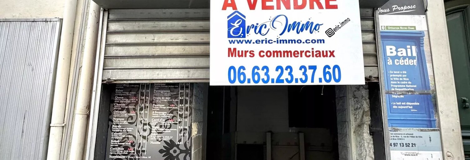 Commerce 1 Pièce 16 m² à vendre à Nice (06000)