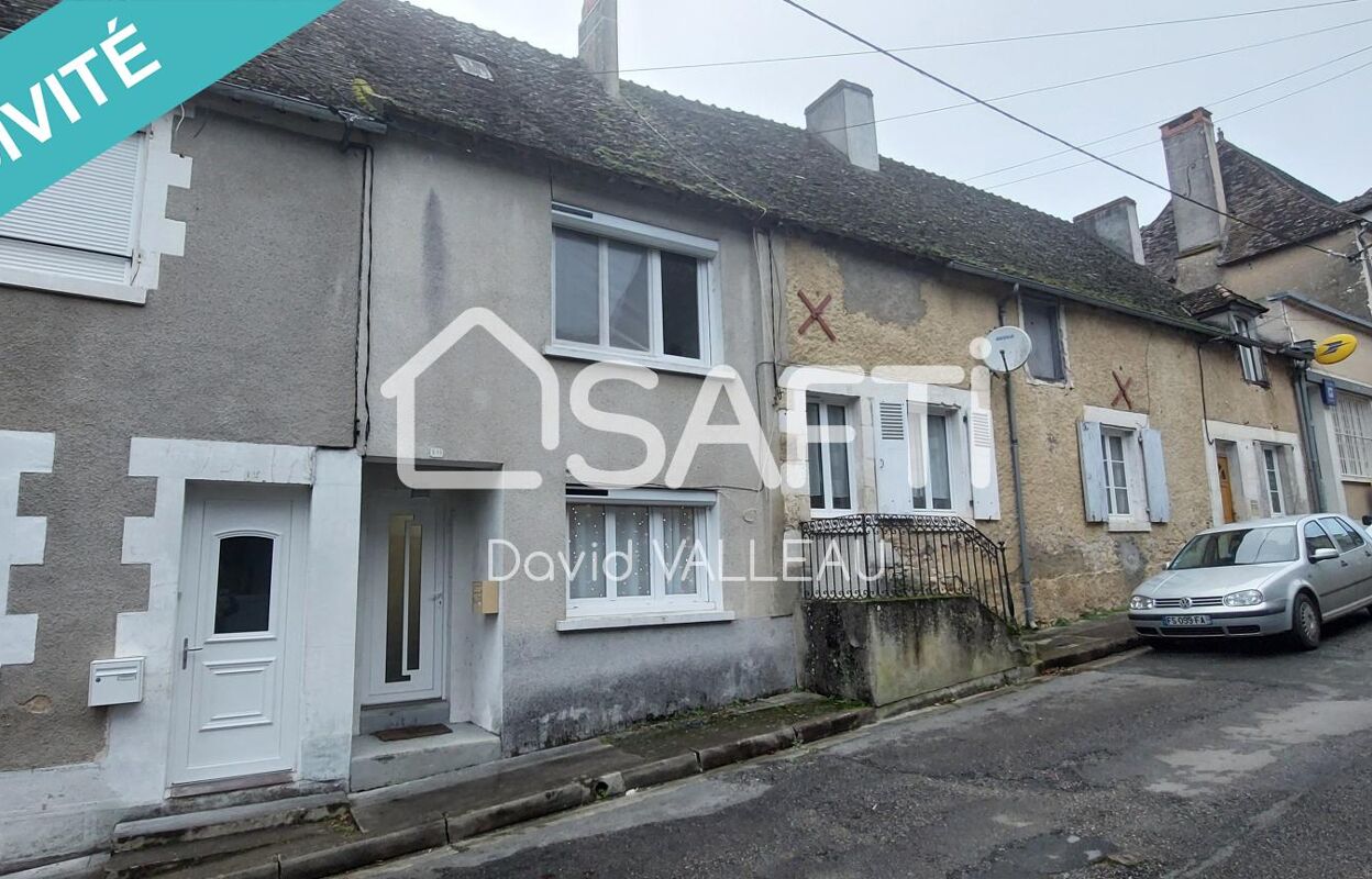 maison 3 pièces 80 m2 à vendre à Bélâbre (36370)