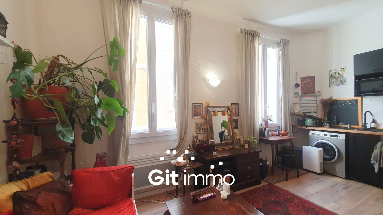 appartement 1 pièces 28 m2 à vendre à Marseille 2 (13002)