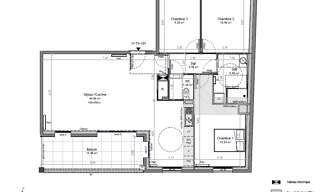 Appartement 4 Pièces 90 m² à vendre à Bonnefamille (38090)