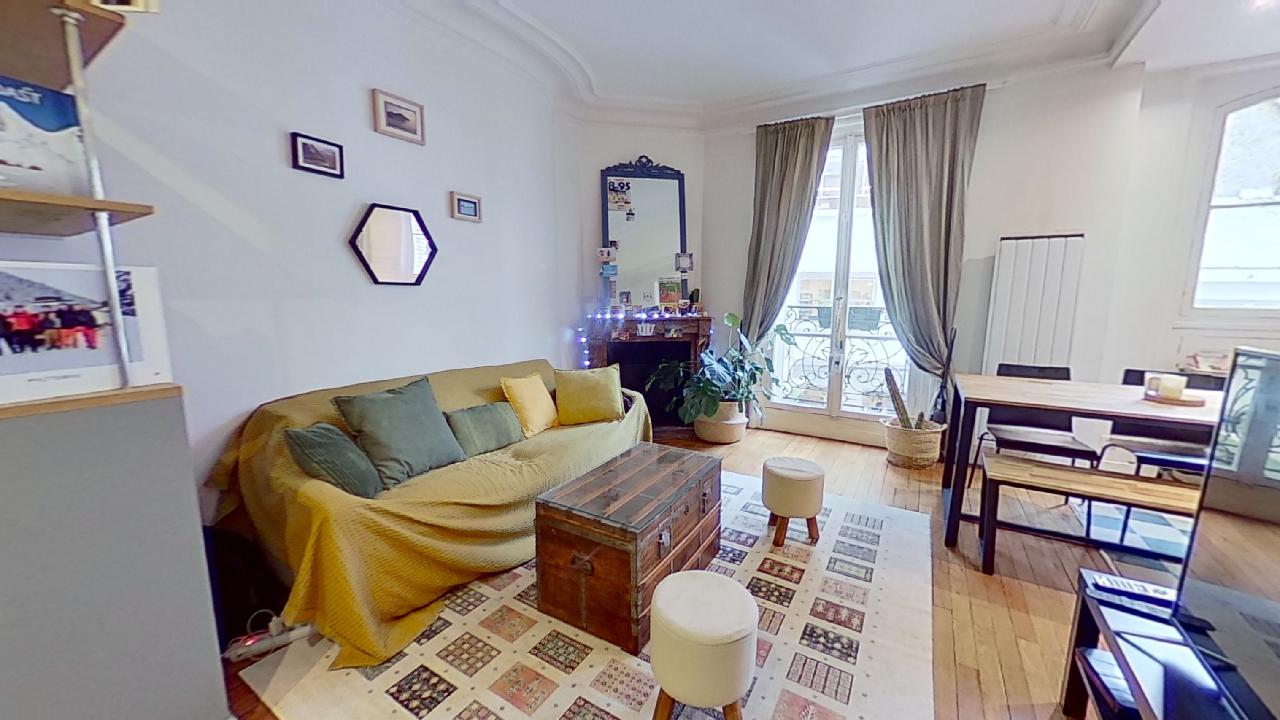 appartement 2 pièces 45 m2 à louer à Paris 18 (75018)