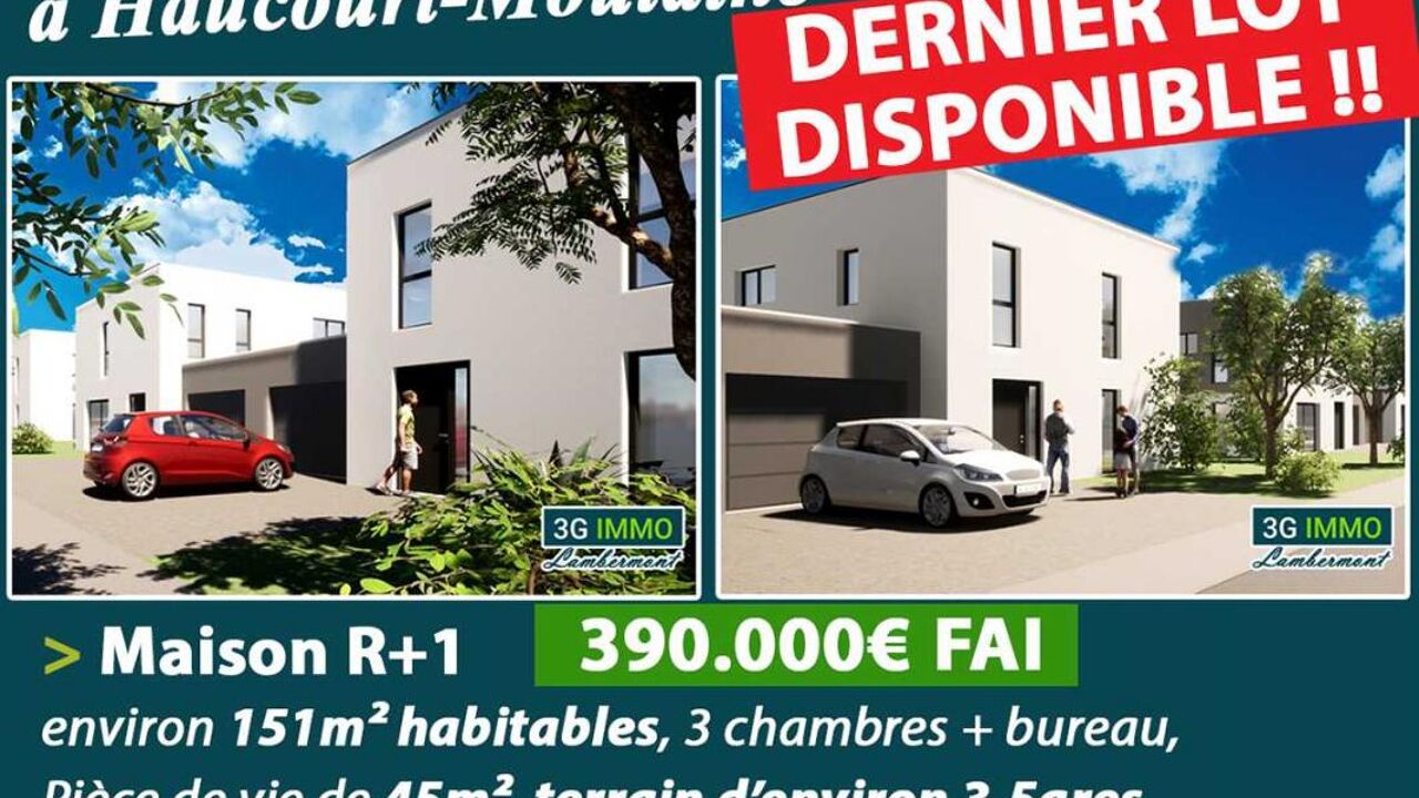 maison 5 pièces 151 m2 à vendre à Haucourt-Moulaine (54860)