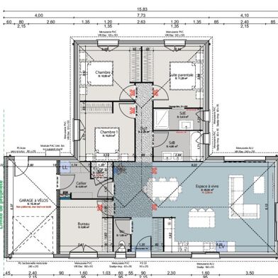 Maison à construire 5 pièces 106 m²