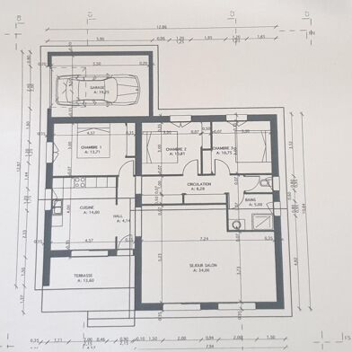 Maison 4 pièces 100 m²