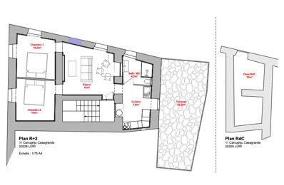 appartement 3 pièces 52 m2 à vendre à Luri (20228)