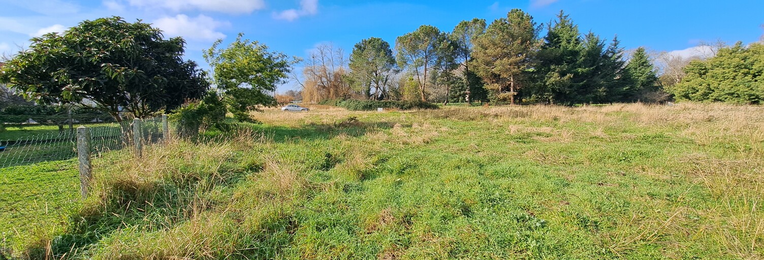 Terrain 1000 m² à construire Dax (40100)