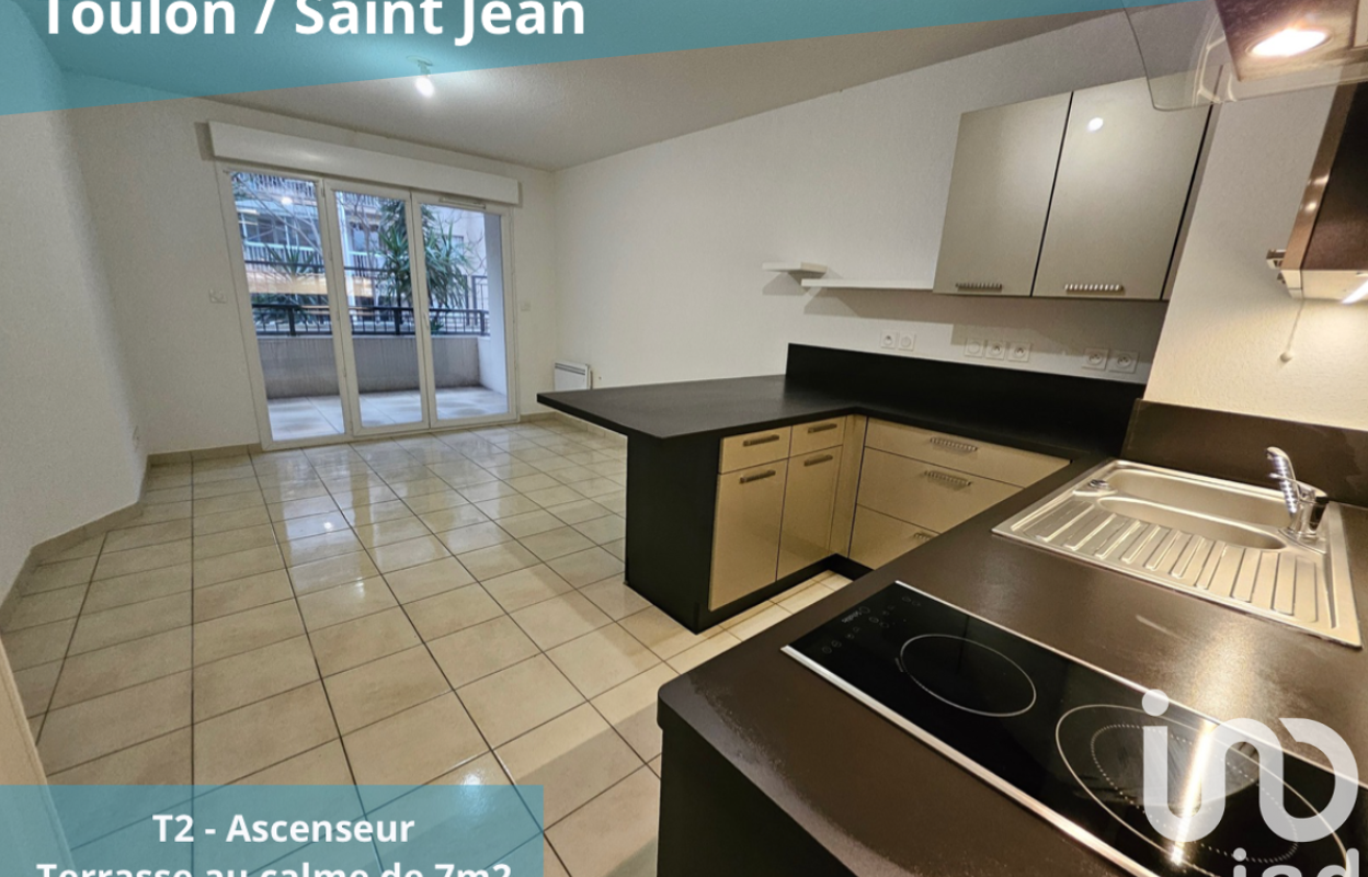 appartement 2 pièces 38 m2 à vendre à Toulon (83100)