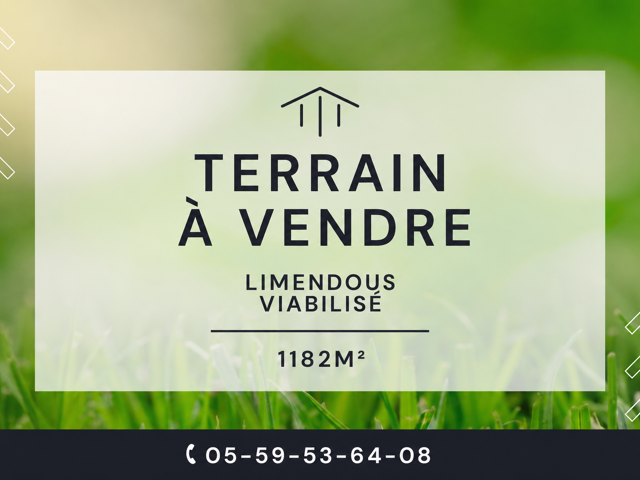 Terrain à bâtir de 1182m2 à Limendous — photo du bien