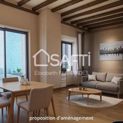 Appartement 2 pièces 44 m²