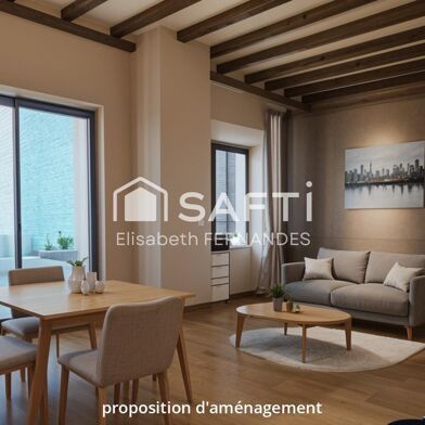 Appartement 2 pièces 44 m²