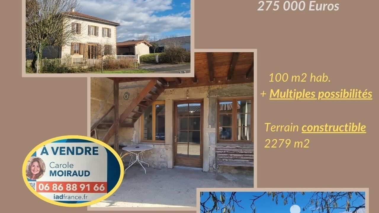 maison 3 pièces 180 m2 à vendre à Saint-Cyr-sur-Menthon (01380)