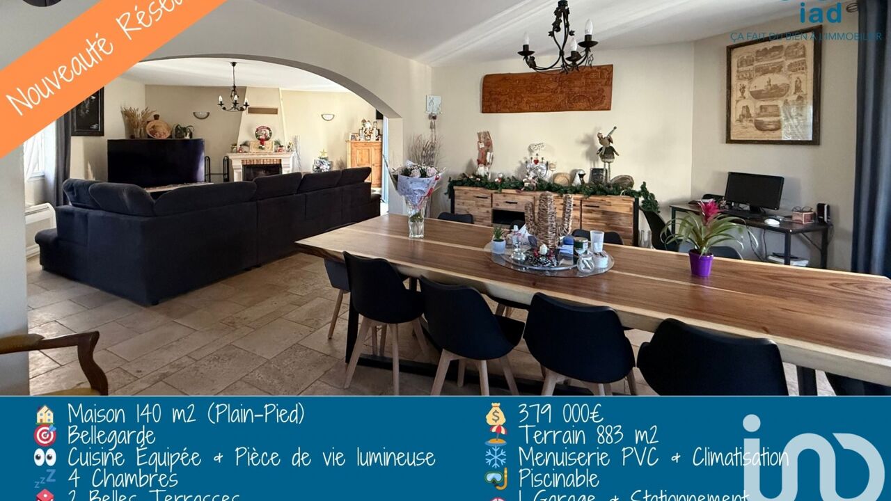 maison 5 pièces 140 m2 à vendre à Bellegarde (30127)