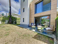 GOLFE JUAN PROCHE PLAGES APPARTEMENT 2P EN RDJ 106 M2 D'EXTE — photo 2